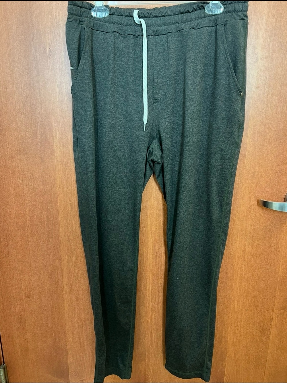 Vuori Charcoal Black Drawstring Joggers